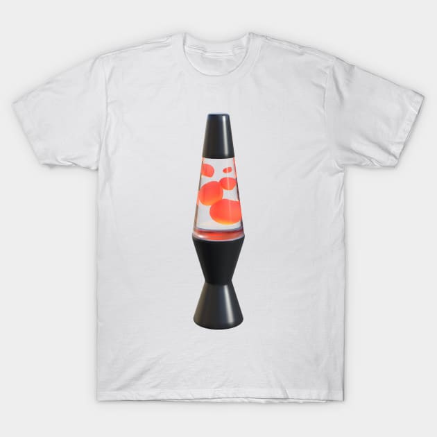 Lava Lamp Retro Stylings T-Shirt by Art by Eric William.s